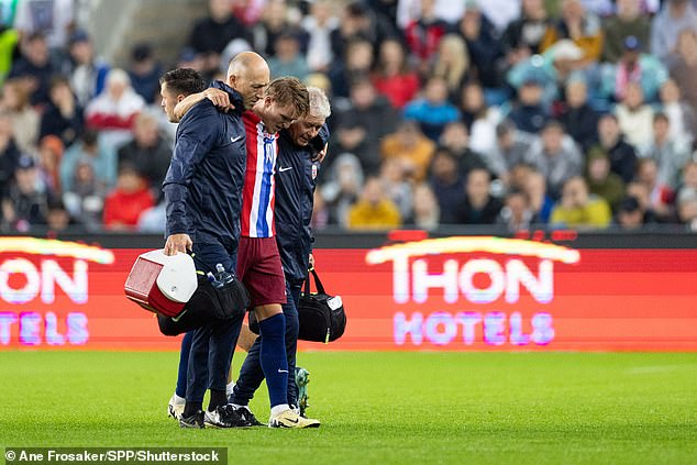 The September international break saw Arsenal captain Martin Odegaard injure his ankle