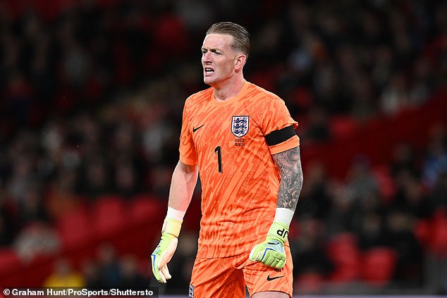 Jordan Pickford's status as undisputed England No 1 will be under pressure ahead of the 2026 World Cup