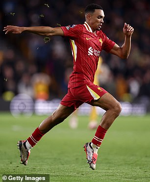 Trent Alexander-Arnold holds the title having achieved a top speed of 34.7km/h