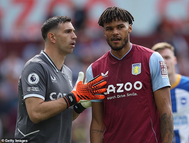 Emiliano Martinez and Mings are the most forceful personalities in Villa's squad and key characters in the dressing room