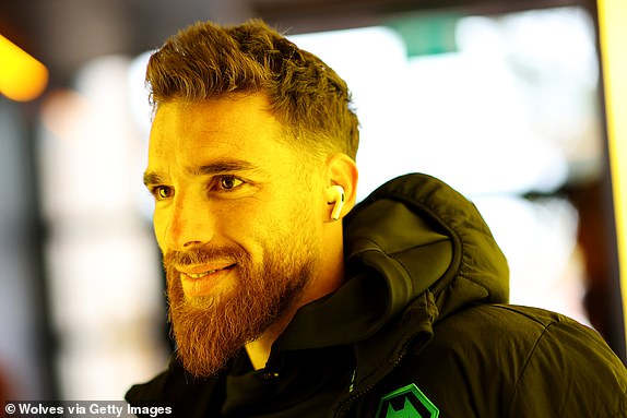 WOLVERHAMPTON, ENGLAND - OCTOBER 20: Jose Sa of Wolverhampton Wanderers arrives at the stadium ahead of the Premier League match between Wolverhampton Wanderers FC and Manchester City FC at Molineux on October 20, 2024 in Wolverhampton, England. (Photo by Jack Thomas - WWFC/Wolves via Getty Images)