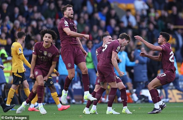 He also conceded City were 'lucky' to win the game after Stones' dramatic rescue act