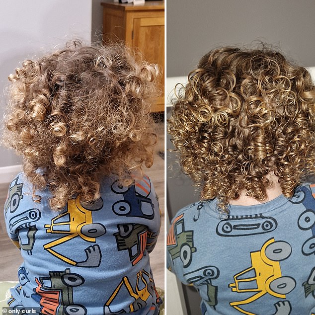 Proud parents are helping enhance their children's curls and coils without tears thanks to the Only Curls Little Curls line of haircare