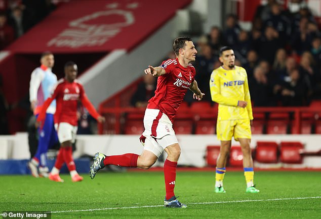 Marinakis missed Forest's 1-0 win over Crystal Palace on Monday, with Chris Wood netting the winner