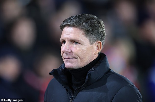 Oliver Glasner has watched his Crystal Palace side fail to win any of their first eight matches