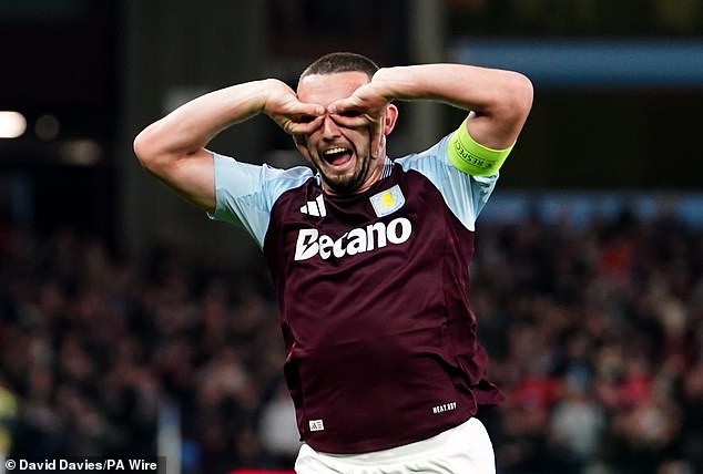 John McGinn scored on his first start since returning from injury to put Aston Villa ahead against Bologna