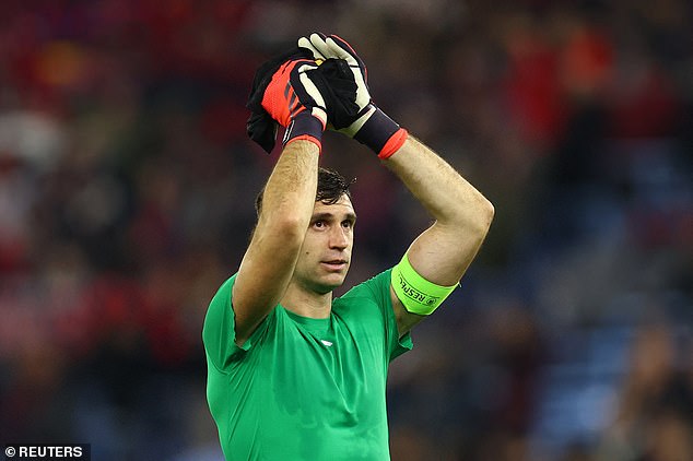 Emiliano Martinez kept another clean sheet to ensure that Villa remain one of only six teams yet to concede in this year's competition