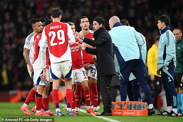 Arsenal boss Miekl Arteta would have been frustrated by his side's wastefulness in front of goal