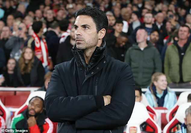 Mikel Arteta revealed that the 23-year-old has not been able to participate in training sessions and is unlikely to be fit for the visit of Liverpool