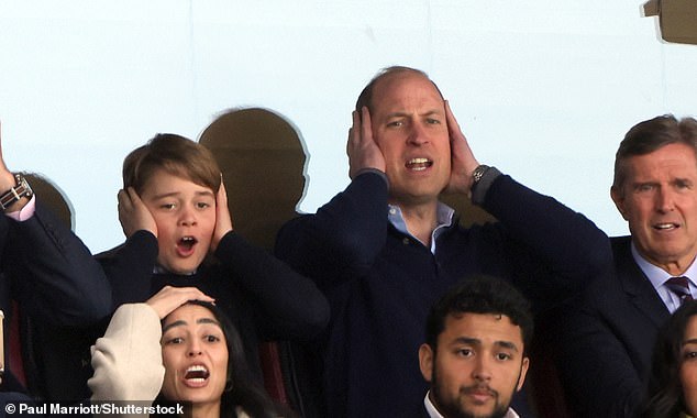 Prince William is a lifelong Aston Villa van and sometimes attends games at Villa Park with his son, Prince George