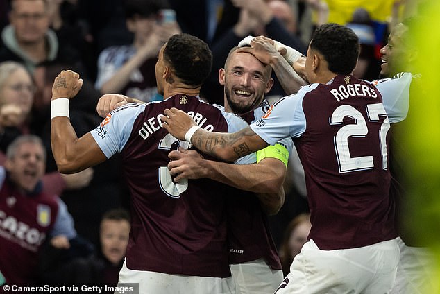 McGinn opened scoring with a curled free-kick before Jhon Duran scored to seal the 2-0 win