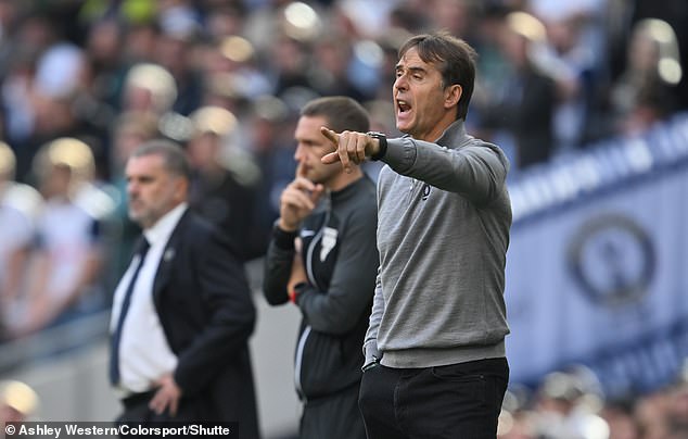 Julen Lopetegui has come under pressure in the early stages of the season with West Ham 15th