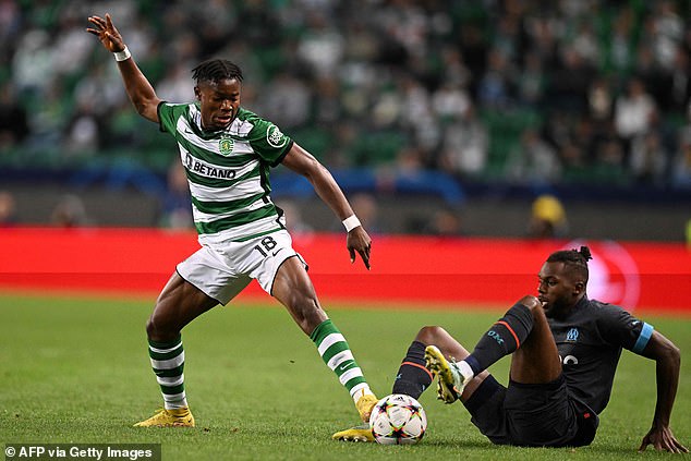 Sporting won the race for him in 2022 and paid less than £1million for the then 18-year-old but Fatawu struggled in Portuga