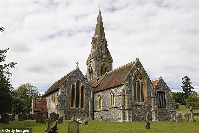 St Mark's Church in Englefield, where Pippa and James wed in 2017