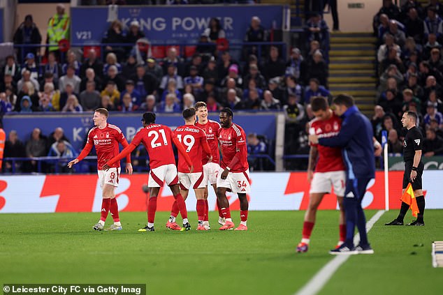 The victory takes Nottingham Forest up to fifth place in the Premier League table