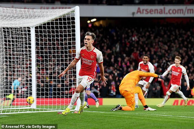 Leandro Trossard enjoys a good record against Liverpool and he scored in Arsenal's 3-1 win at the Emirates last season