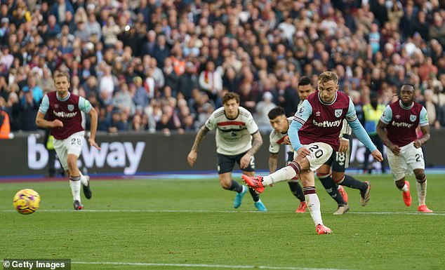 Jarrod Bowen's penalty for West Ham was one of five injury-time goals that changed the outcome of matches last weekend