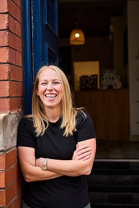 Jenny Jervis, owner of Vibes Yoga Studio, Cardiff