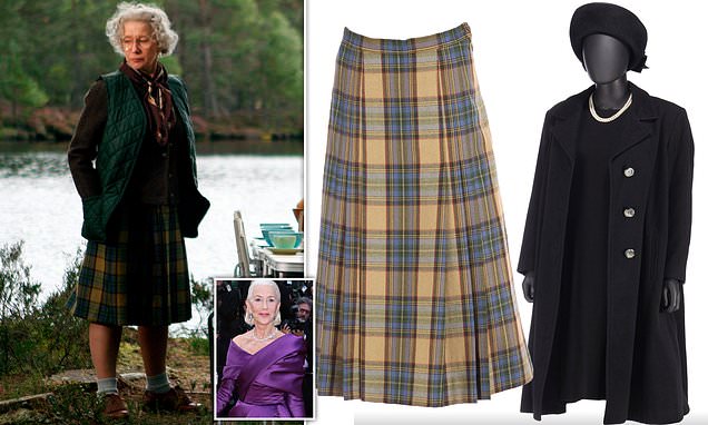 Stylish costumes worn by Helen Mirren when she played Elizabeth II in The Queen set to go