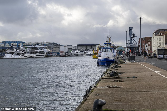 The RNLI were called on Tuesday last week and helped in rescue efforts at Poole Quay