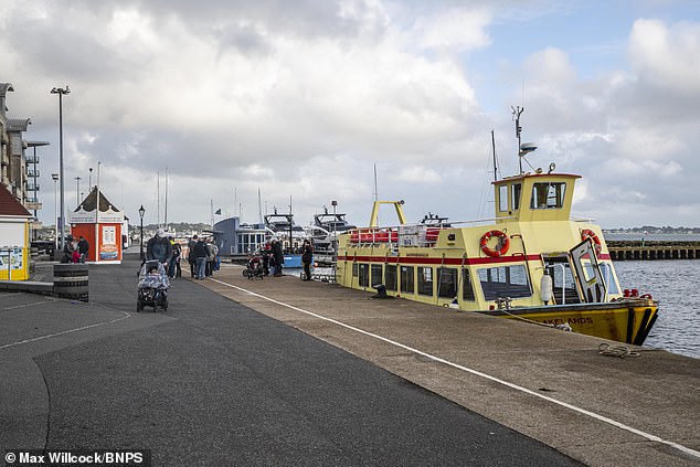 Dorset Police have said they are not treating the death at Poole Quay as suspicious