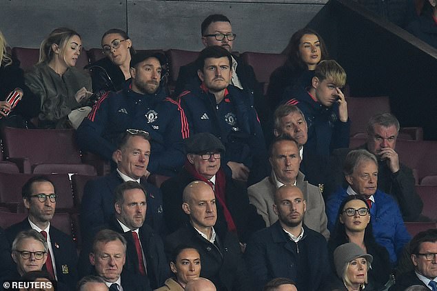 Sir Alex Ferguson was spotted in the stands for the first time since his £2m-a-year ambassadorial role was ended