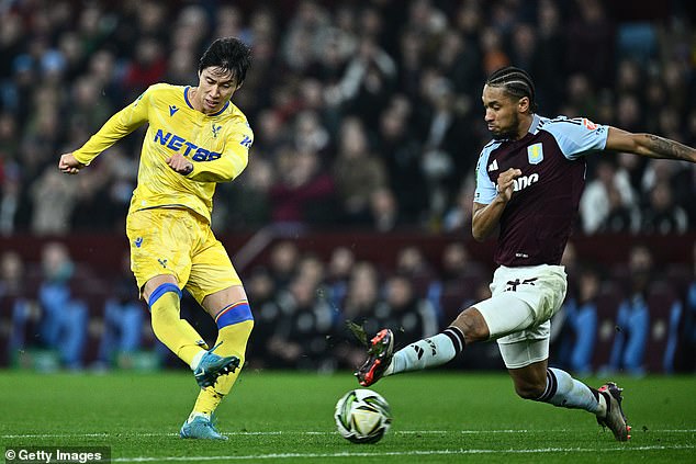 Daichi Kamada was the match-winner for Crystal Palace as they stunned Aston Villa