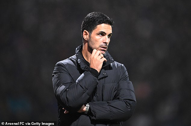 Mikel Arteta admitted he was not surprised by the teenager's effort, revealing he did something similar in training the day before