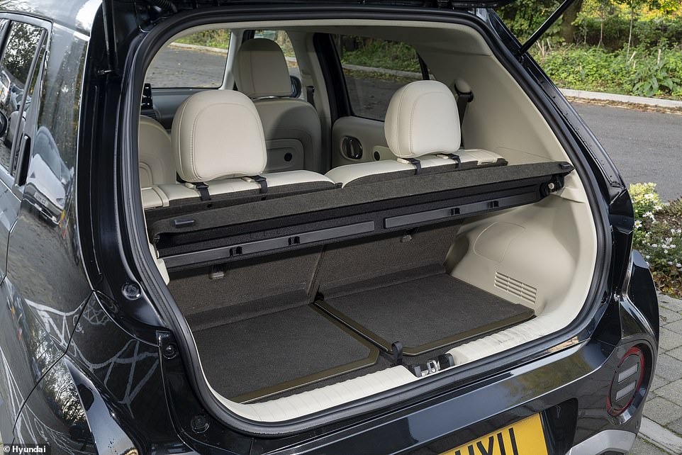 With the rear seats slide as far back as possible, there's a limited 238 litres of boot space. However, compromise on rear passenger legroom and it can extend to 351 litres, which is far more useable