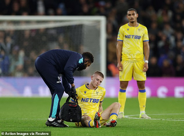 Wharton has been carrying the injury all season but it flared up against Aston Villa in midweek