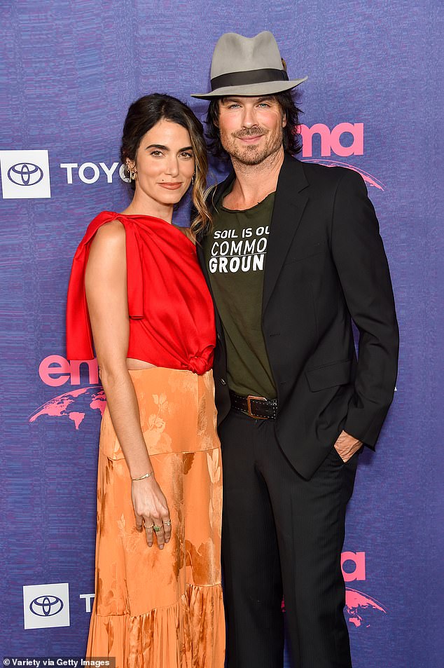 Ian Somerhalder and his wife Nikki Reed have ditched fame in favour of becoming full-time business owners (pictured in October 2024)