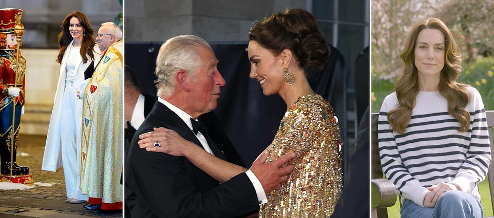 The inside story of Kate's tumultuous year: From that dramatic moment the Duchess told of