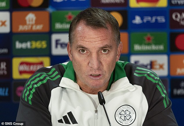 Celtic boss Brenda n Rodgers warned fans  that a potential UEFA sanction hangs over the club