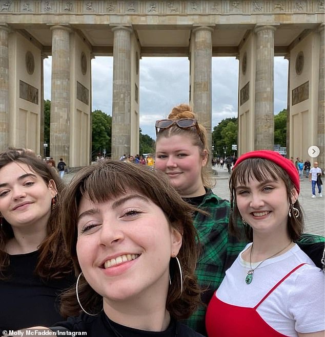 Molly has been living a regular student life in Dublin with snaps from her social media showing her enjoying nights out and trips to Europe with her friends