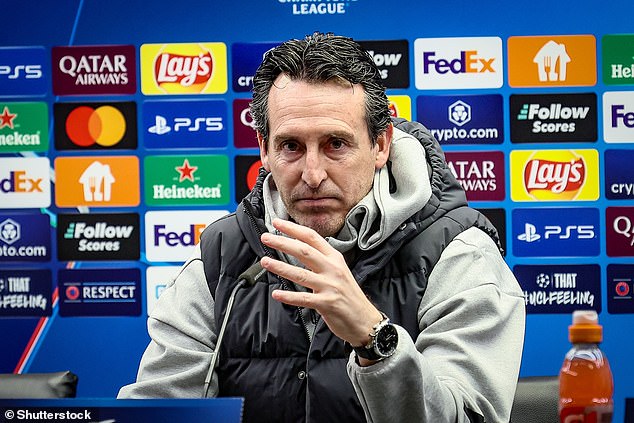 Unai Emery has stressed that winning on Wednesday would allow Aston Villa to focus on the Premier League fully, given the club's perfect start to the Champions League so far