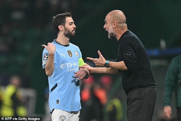 Pep Guardiola disagreed with Silva's assessment, insisting his team are 'not in a dark side'