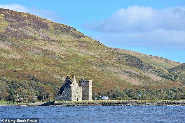 A ruined castle on the Isle of Arran, a scenic spot to soothe even the weariest of souls