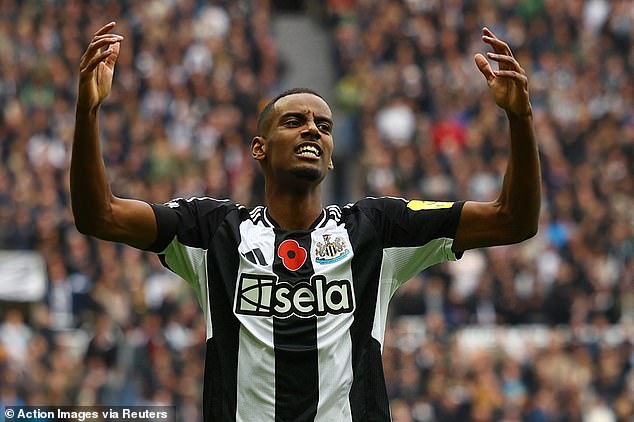 Alexander Isak was once a prospect to join Erik ten Hag's United side before his Magpies move