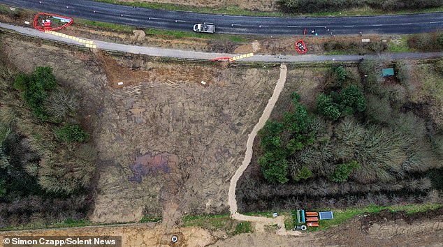 Residents of Knowle and Wickham say the development has led to the demolition of trees and greenery in their area