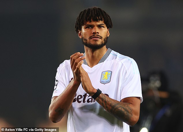 Aston Villa star Tyrone Mings (above) conceded a dire penalty on Wednesday after picking up the ball in his own box - something Arsenal's Gabriel Magalhaes got away with last season