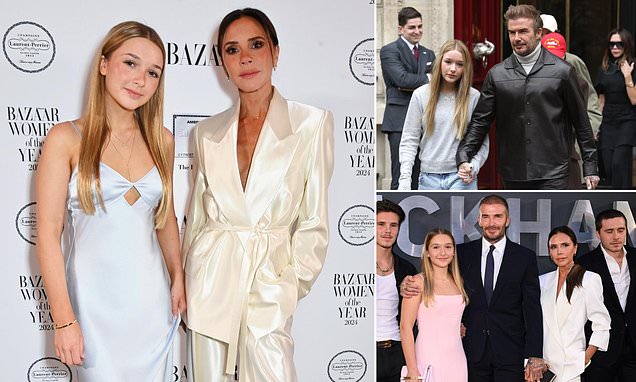 How Harper Beckham's set to make millions. KATIE HIND reveals how 'momager' Victoria is