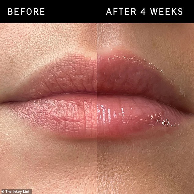 An injection and toxin-free way to enhance your lips, The INKEY List  lip balm is clinically proven to plump lips by up to 20 per cent in two weeks and 40 per cent in four weeks