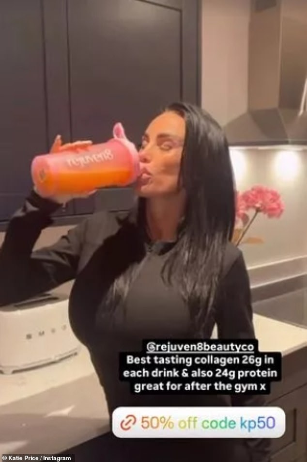 The former glamour model, 46, took to her Instagram Stories to promote Rejuven8 Beauty Clinic and said many people have been asking about her looks lately