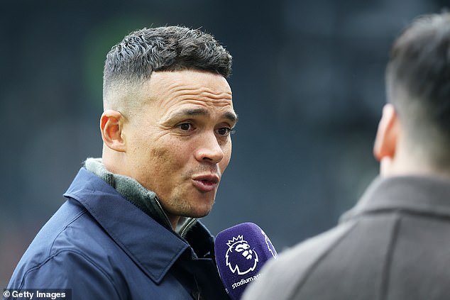 Jermaine Jenas worked for Malaysian TV at St James' Park on Saturday after his BBC sacking