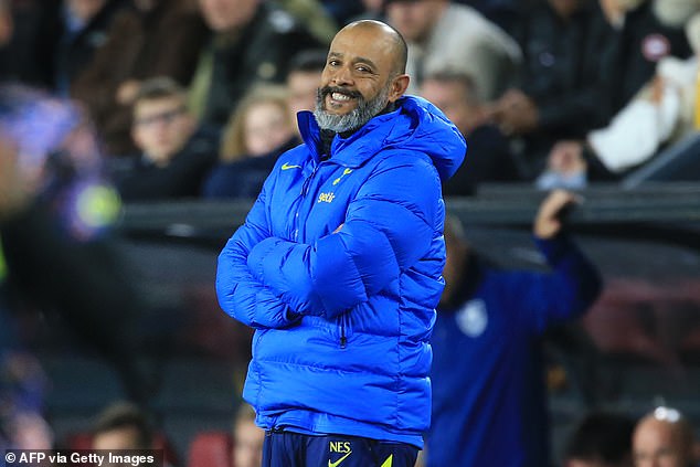 Nuno was compared to a 'ghost' during his ill-fated spell at Tottenham in 2021