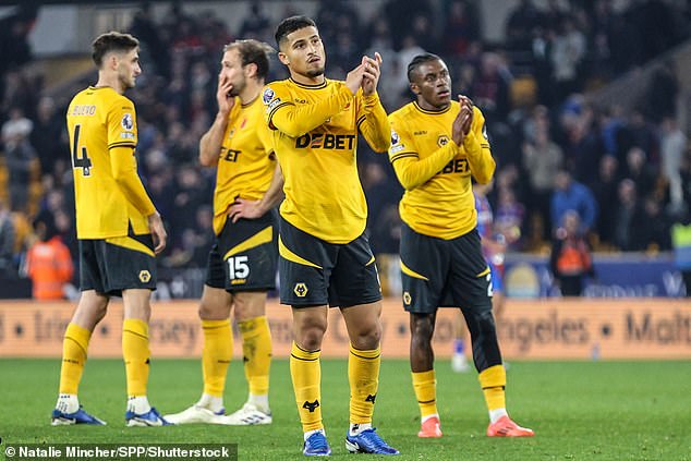 Wolves are rock bottom of the Premier League after nine games, having yet to pick up a win