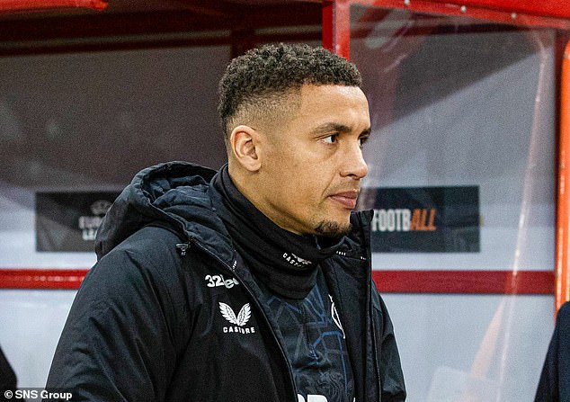 Skipper James Tavernier made way for Dujon Sterling in Philippe Clement's starting XI