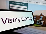 Hit hard: Vistry said conditions in September and October were slower than anticipated, with buyers jittery ahead of the UK Budget