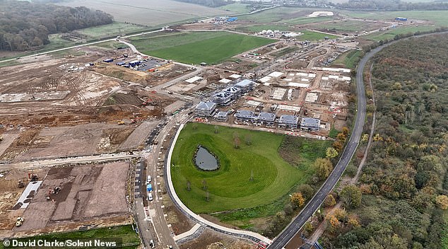 The 'Welborne' project has been in development for decades and aims to build a 'garden village' on 1,000 acres of open land