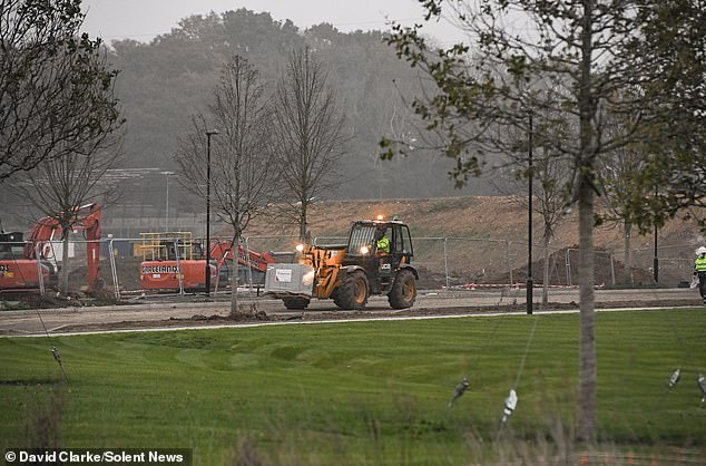 Building works to create the new town - which have been the talk of the area for nearly 20 years - has caused the 'morale' in the village to plummet